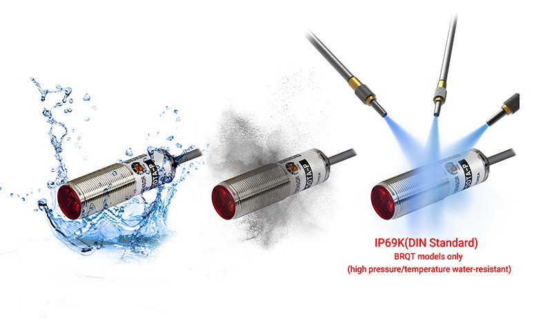 BRQ Series : Cylindrical Photoelectric Sensors - Image 2